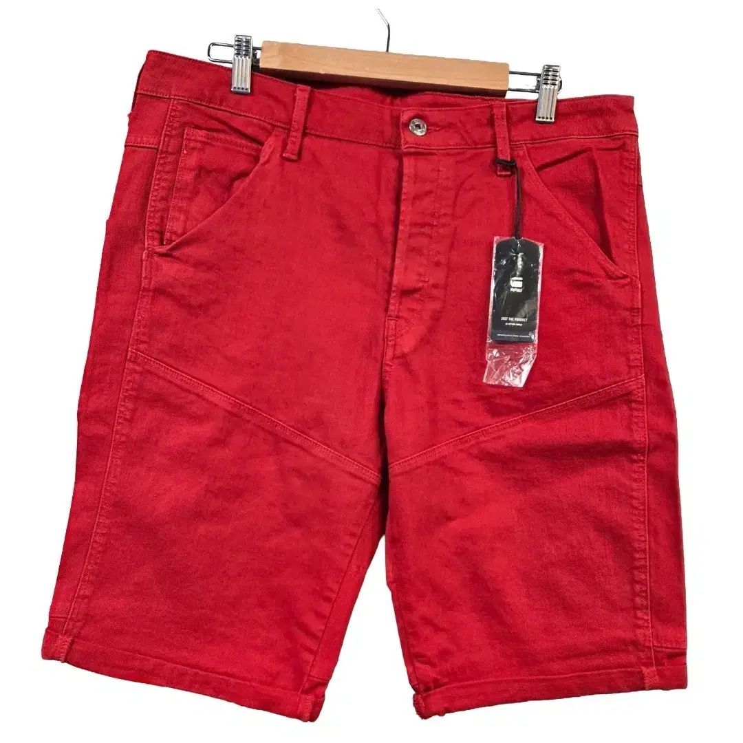 G-STAR RAW レッド ハーフパンツ 34