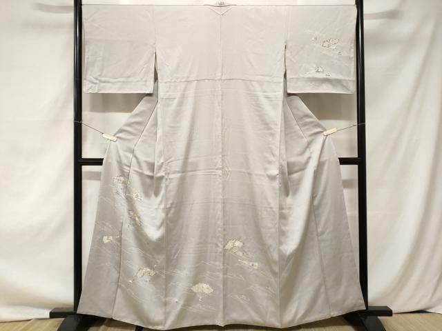 平和屋着物□訪問着 刺繍 立波扇面花鳥文 正絹 逸品 CAAZ5841ev - メルカリ