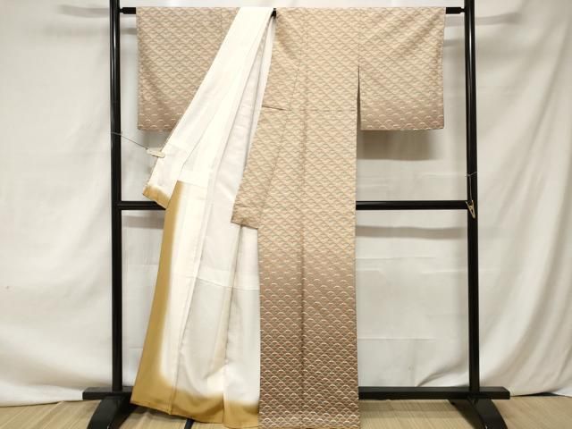 平和屋着物□訪問着 雪芝文 金彩 正絹 逸品 CAAZ5843ev - メルカリ