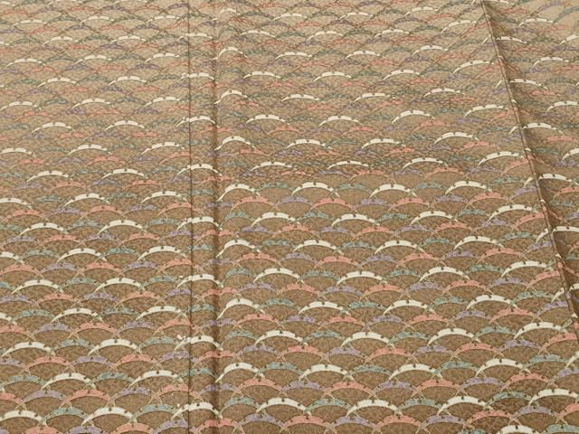 平和屋着物□訪問着 雪芝文 金彩 正絹 逸品 CAAZ5843ev - メルカリ