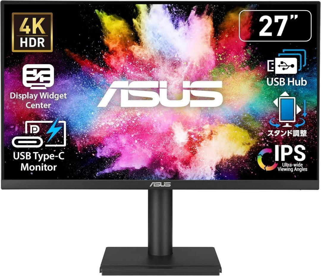 【値下げ交渉お待ちしてます】ASUS VA27UCPS 27インチ4K ASUSモニター / VA27UCPS – 27インチ / 4K - メルカリ
