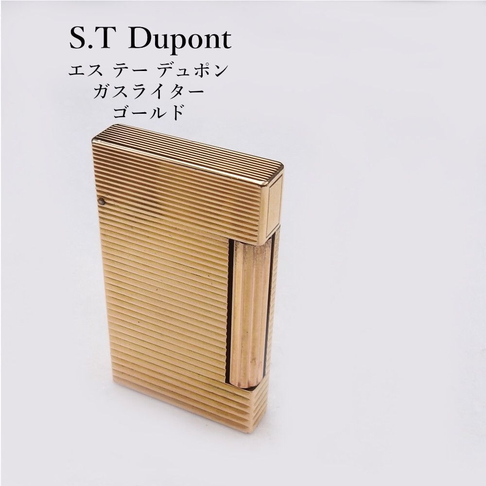 S.T.デュポン ガスライター【金粉 蒔絵】着火確認済み S.T.デュポン ガスライター【金粉 蒔絵】着火確認済み ST. デュポン