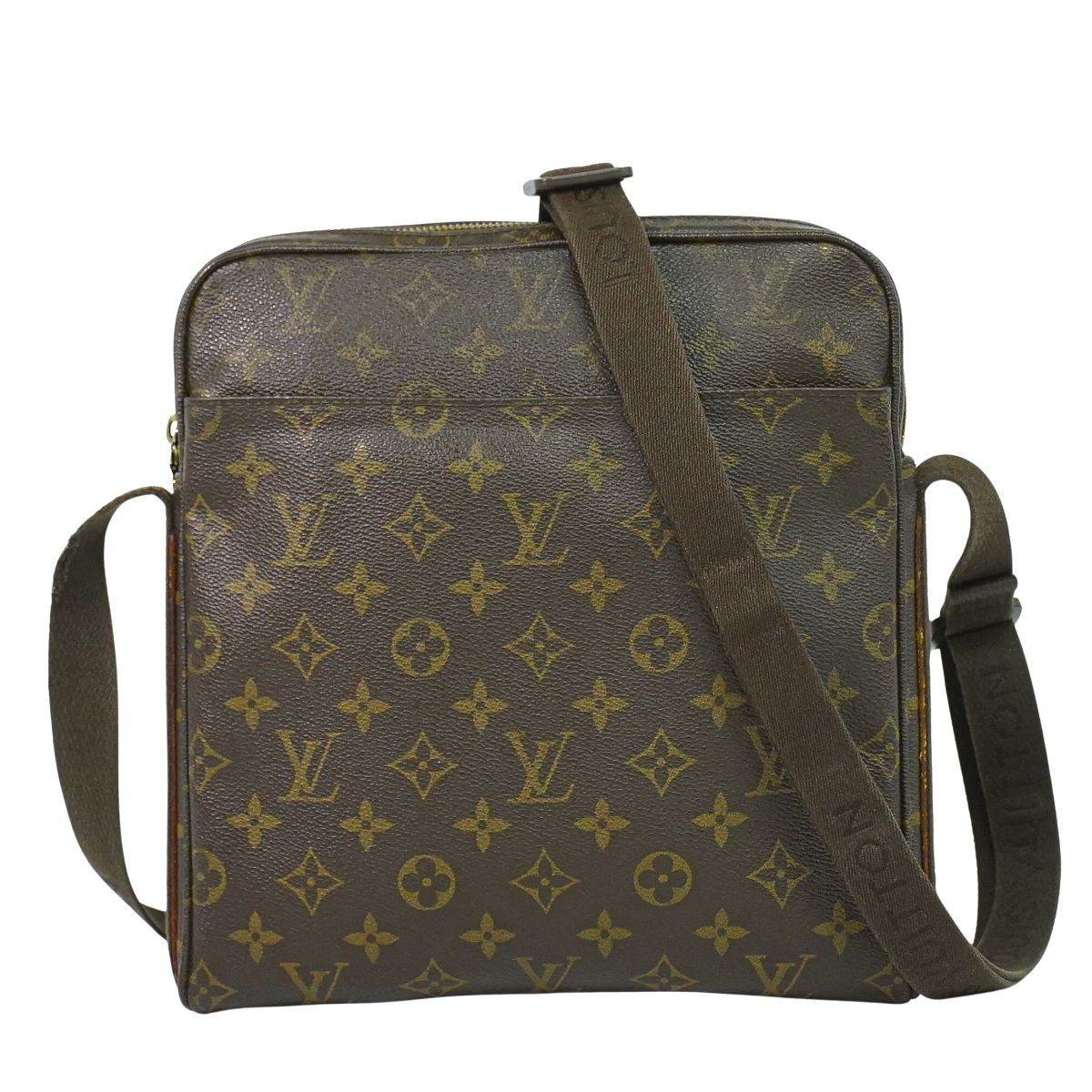 本物 ルイヴィトン LOUIS VUITTON LV トロター ボブール モノグラム