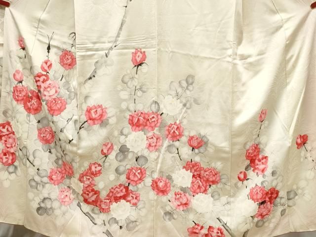 平和屋着物□豪華振袖 手描き 枝花文 正絹 逸品 CABB7322dy - メルカリ