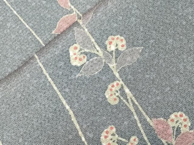 平和屋着物□上質な小紋 草花間道 正絹 逸品 未使用 CABB7336dy - メルカリ