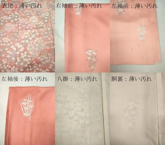 平和屋着物□訪問着 草花文 暈し染め 正絹 逸品 CABB1804ou - メルカリ