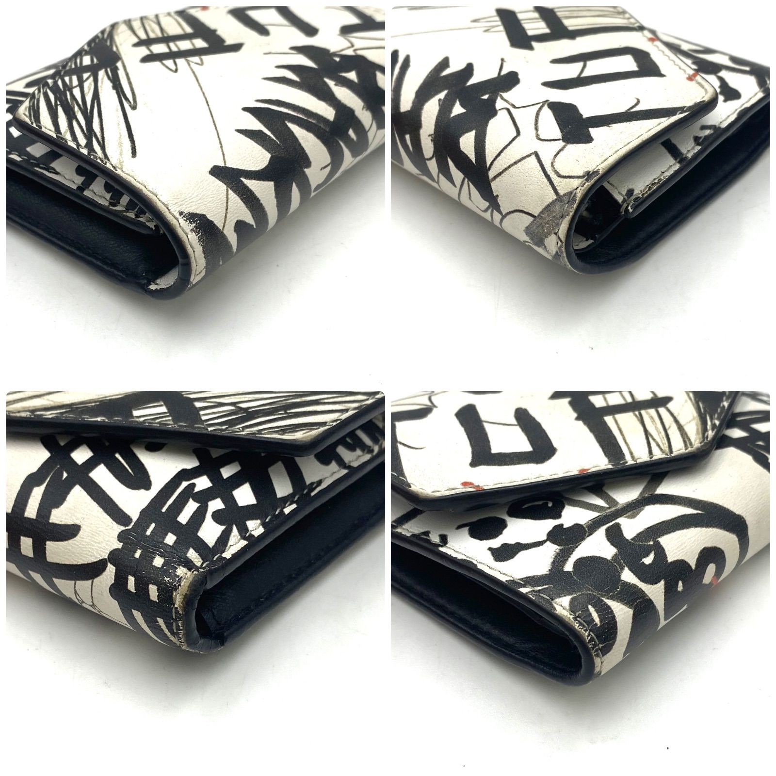 Maison Margiela マルジェラ エンベロープ 財布 グラフィック 希少 Maison Margiela メゾン マルジェラ グラフィティー グラフィティ