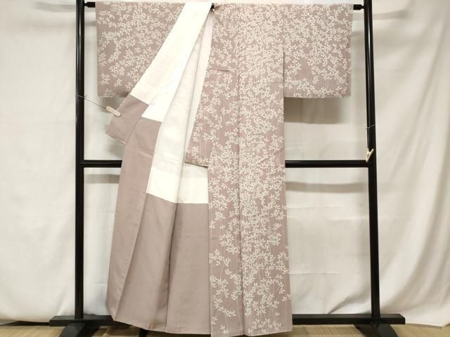 平和屋着物□上質な小紋 枝葉文 正絹 逸品 未使用 CAAZ5914ev - メルカリ