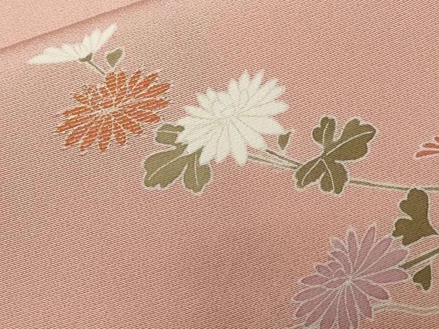 平和屋着物□訪問着 刺繍 蔦の葉草花文 正絹 逸品 未使用 CAAZ5917ev