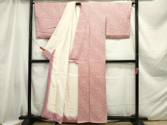 平和屋着物□上質な小紋 舞花文 正絹 逸品 DAAZ3357ob - メルカリ