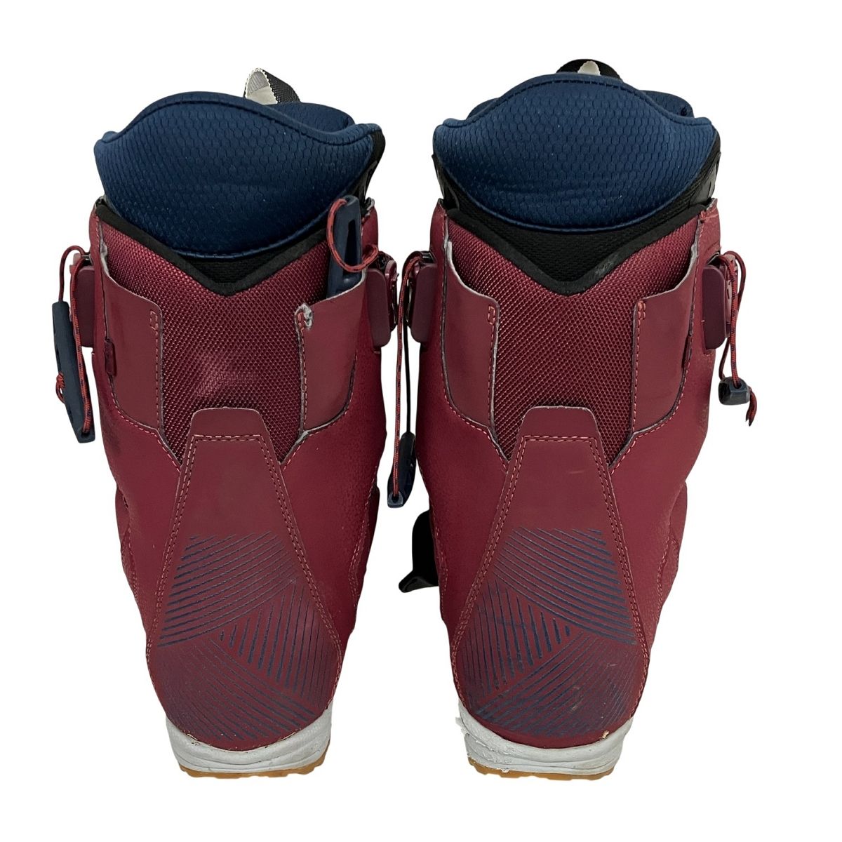 deeluxe deemon スノーボードブーツ 赤/ネイビー DEELUXE DEEMON スノーボードブーツ 24.5cm スノボー ディーラックス
