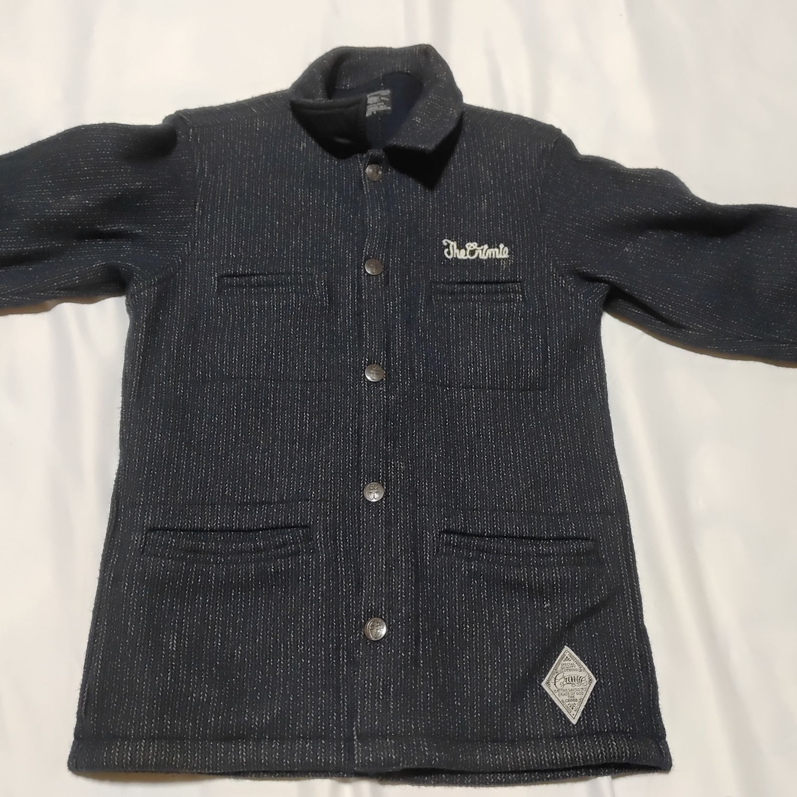 ⭐︎新品未使用⭐︎THE CRIMIE クライミー カシミヤ混カバーオールジャケット TANAKA (GARDEN CREW)｜CRIMIEのカバーオールを使ったコーディネート