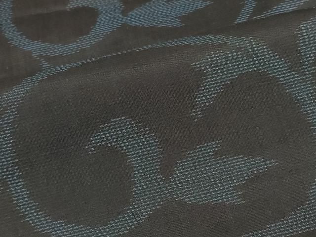 平和屋着物＃本場大島紬 羽織 唐草文 正絹 逸品 未使用 CABB1600in