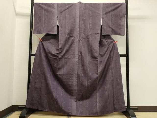 平和屋着物□上質な紬 草葉間道 正絹 逸品 CABB3384oy - メルカリ