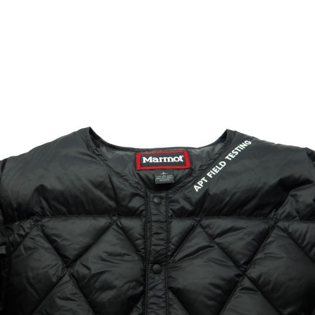 STABRIDGE MARMOT 750FP DOWN T-SHIRT BLACK サイズL TSAMD325AP スタ 