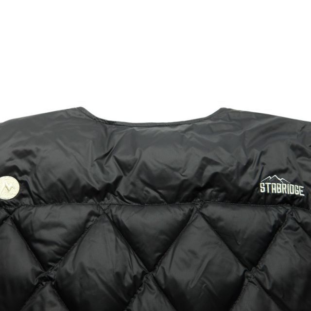 STABRIDGE MARMOT 750FP DOWN T-SHIRT BLACK サイズL TSAMD325AP スタ