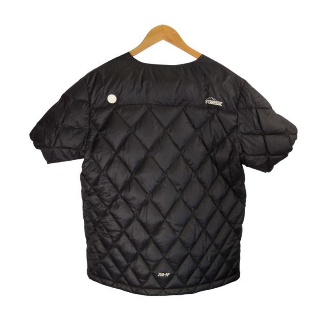 STABRIDGE MARMOT 750FP DOWN T-SHIRT BLACK サイズL TSAMD325AP STABRIDGE MARMOT 750FP DOWN T-SHIRT BLACK サイズL TSAMD325AP