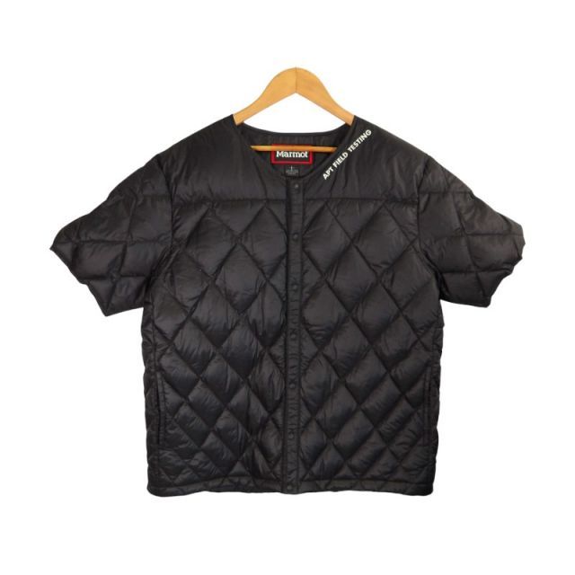 STABRIDGE MARMOT 750FP DOWN T-SHIRT BLACK サイズL TSAMD325AP スタ