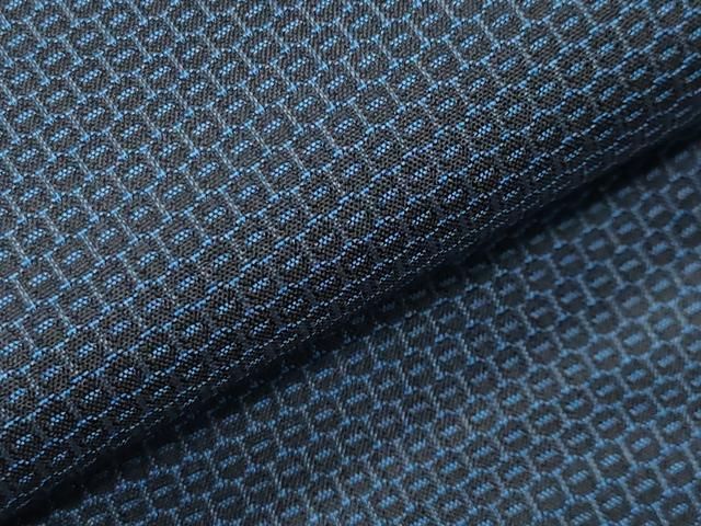 平和屋着物▽男性 本場大島紬 120亀甲 総詰め 正絹 逸品 CABB0023gh
