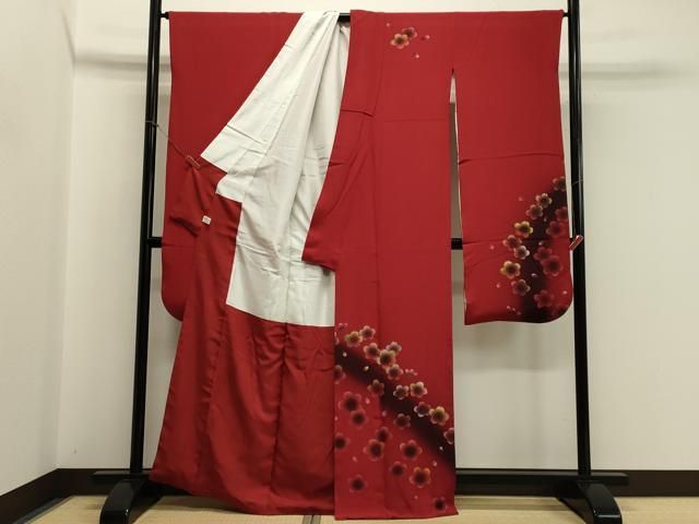 平和屋着物□豪華振袖 作家物 舞桜文 暈し染め 金彩 正絹 逸品