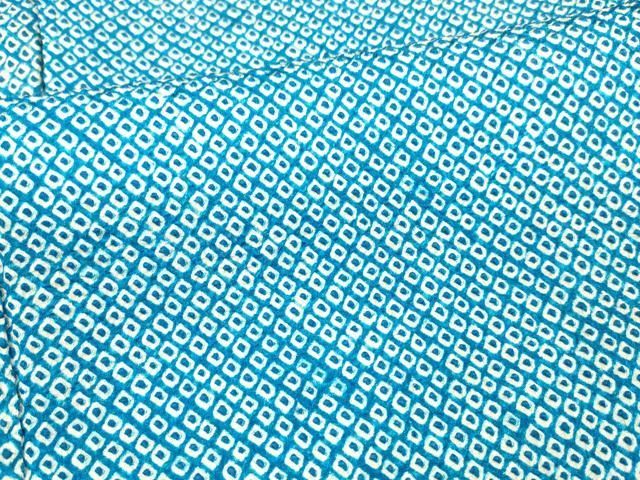 平和屋着物□大変加工野良い総絞り小紋 やまと誂製 正絹 逸品