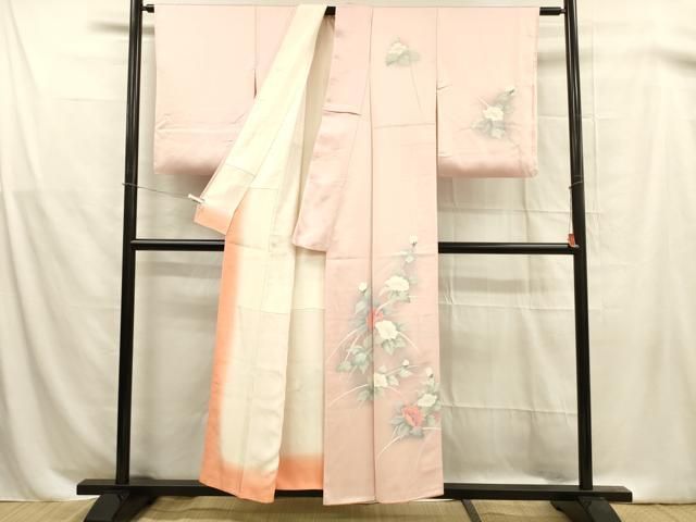 平和屋着物□訪問着 草花文 暈し染め 正絹 逸品 DABB3005cm - メルカリ