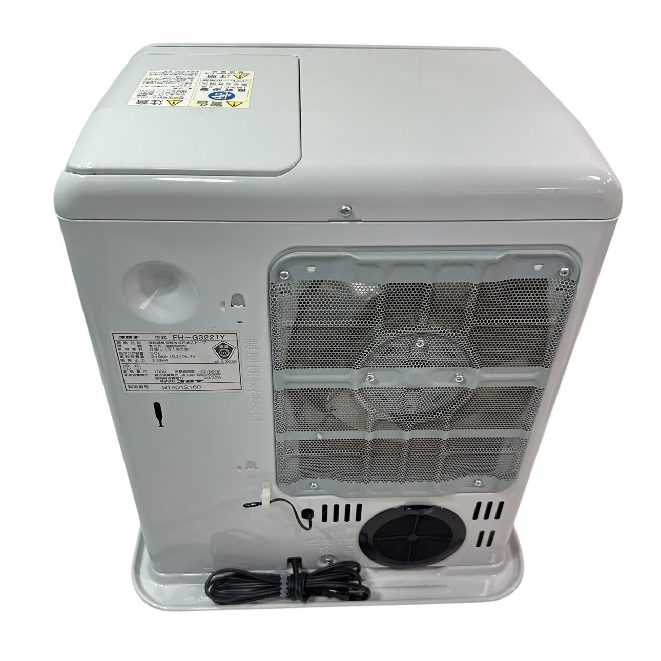 動作品/高年式】 CORONA/コロナ 石油ファンヒーター FH-G3221Y 21年製