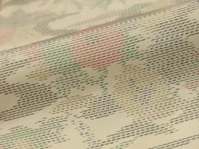 平和屋着物●本場大島紬　草花文　正絹　逸品　CAAY9535th 平和屋着物□本場大島紬 白大島 草花文 正絹 逸品 AABE4635st - メルカリ