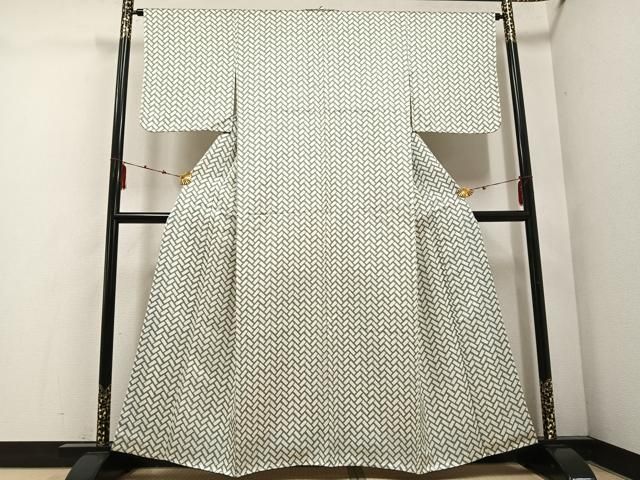 平和屋着物▽上質な小紋 檜垣文 正絹 逸品 AABE8123ph - メルカリ