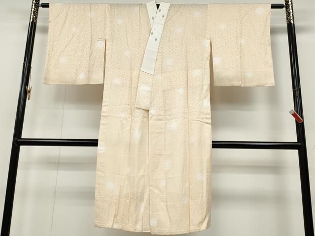 平和屋着物▽長襦袢 無双仕立て 舞花地紋 蛍暈し 半衿刺繍 正絹 逸品