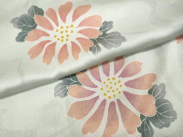 平和屋着物▽長襦袢 無双仕立て 舞花文 正絹 逸品 CABB6215ut - メルカリ