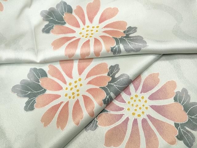 平和屋着物▽長襦袢 無双仕立て 舞花文 正絹 逸品 CABB6215ut - メルカリ