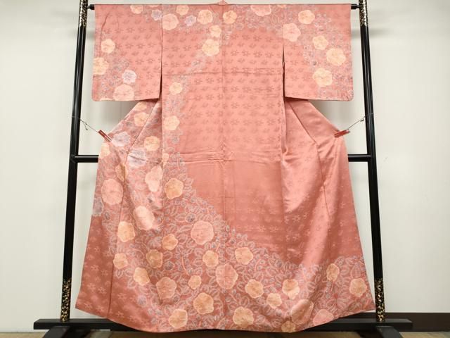 平和屋着物●訪問着　総絞り　舞花文　暈し染め　ロング丈　正絹　逸品　CABA1522gh 平和屋着物▽訪問着 絞り 舞花文 正絹 逸品 CABB6224ut - メルカリ