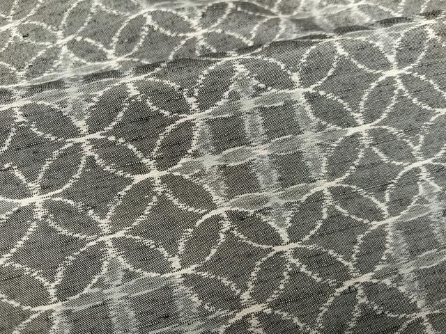 平和屋着物▽上質な紬 七宝文 正絹 逸品 AABE8907ph - メルカリ