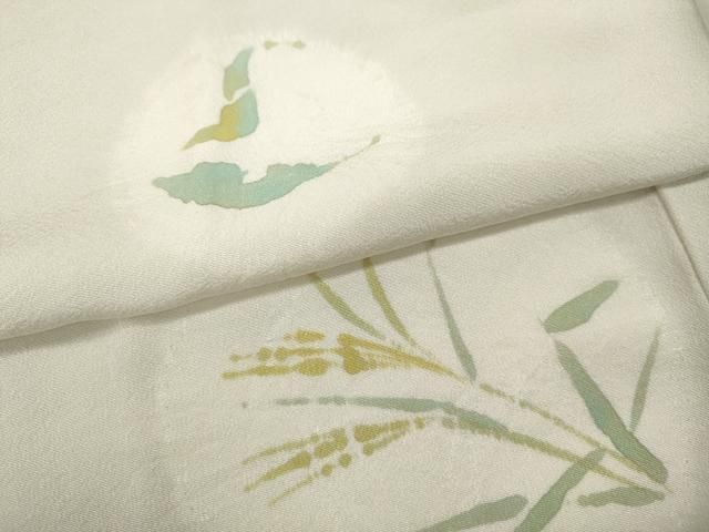 平和屋着物▽長襦袢 袷 作家物 草花丸文 正絹 逸品 CABB6325ut - メルカリ