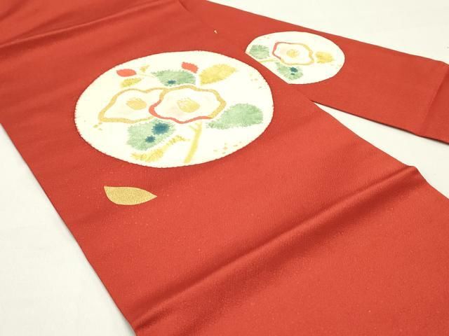 平和屋着物▽九寸名古屋帯 花丸文 金彩 正絹 逸品 DAAZ3395ob - メルカリ