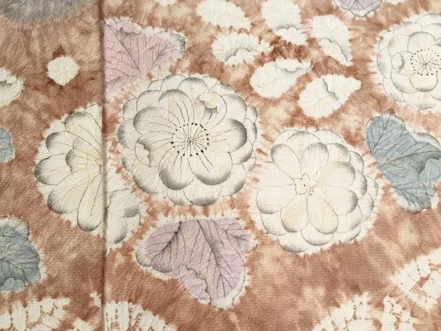 平和屋着物▽訪問着 辻が花 絞り 正絹 逸品 CABB4328yc - メルカリ