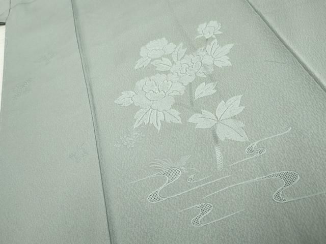 平和屋着物▽無地絵羽訪問着 中国三大刺繍 スワトウ刺繍 汕頭刺繍 鳳凰