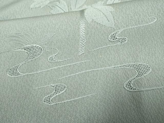 平和屋着物▽無地絵羽訪問着 中国三大刺繍 スワトウ刺繍 汕頭刺繍 鳳凰