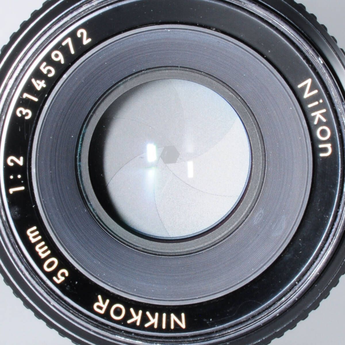 ニコン】Nikon 非Ai NIKKOR 50mm F1.4 標準単焦点レンズ 明るい大口径 