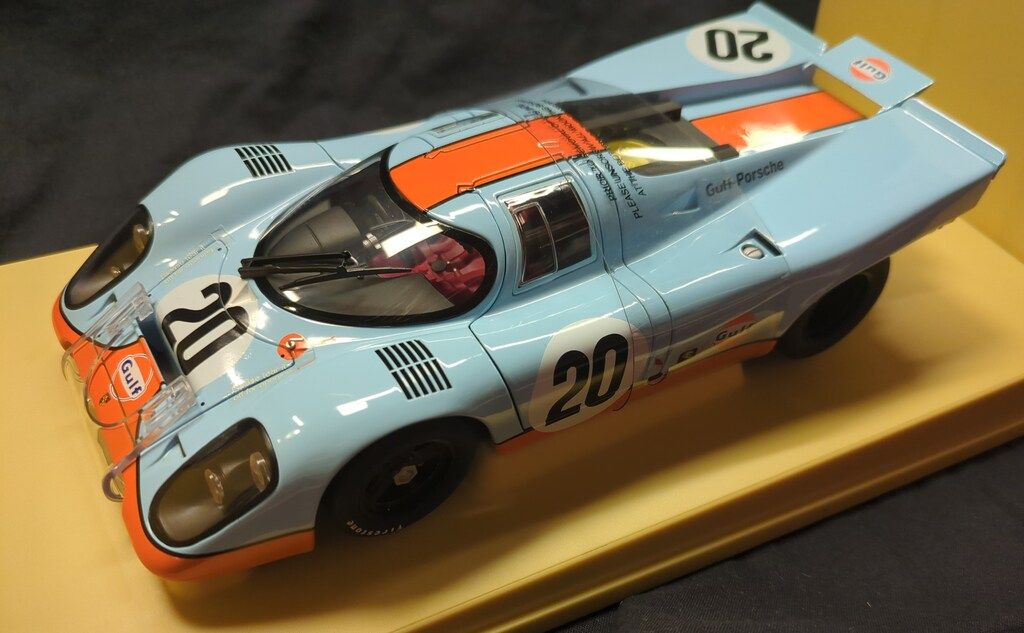 AUTOart 1|18 STEVE McQUEEN PORSCHE 917 K 1970 20 80030