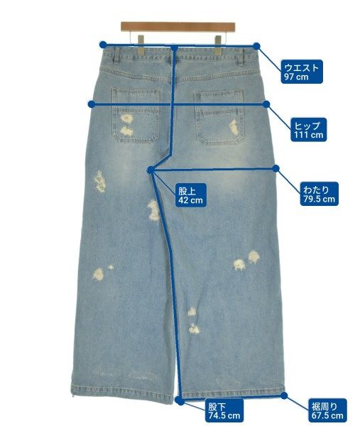 Juun.J デニムパンツ メンズ 【古着】【中古】【送料無料】 - メルカリ