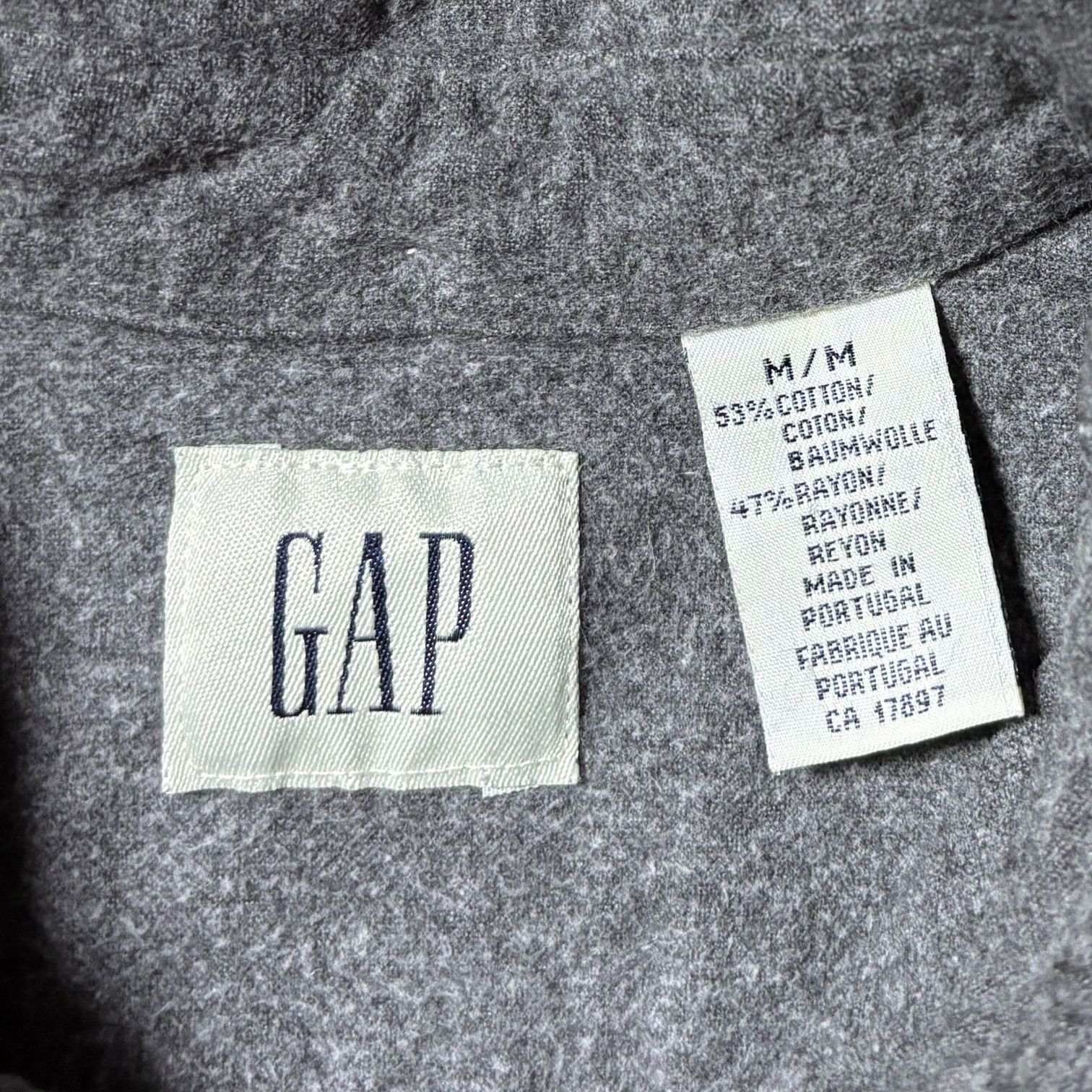 古着 00s OLD GAP オールド ギャップ コットン レーヨン フランネル
