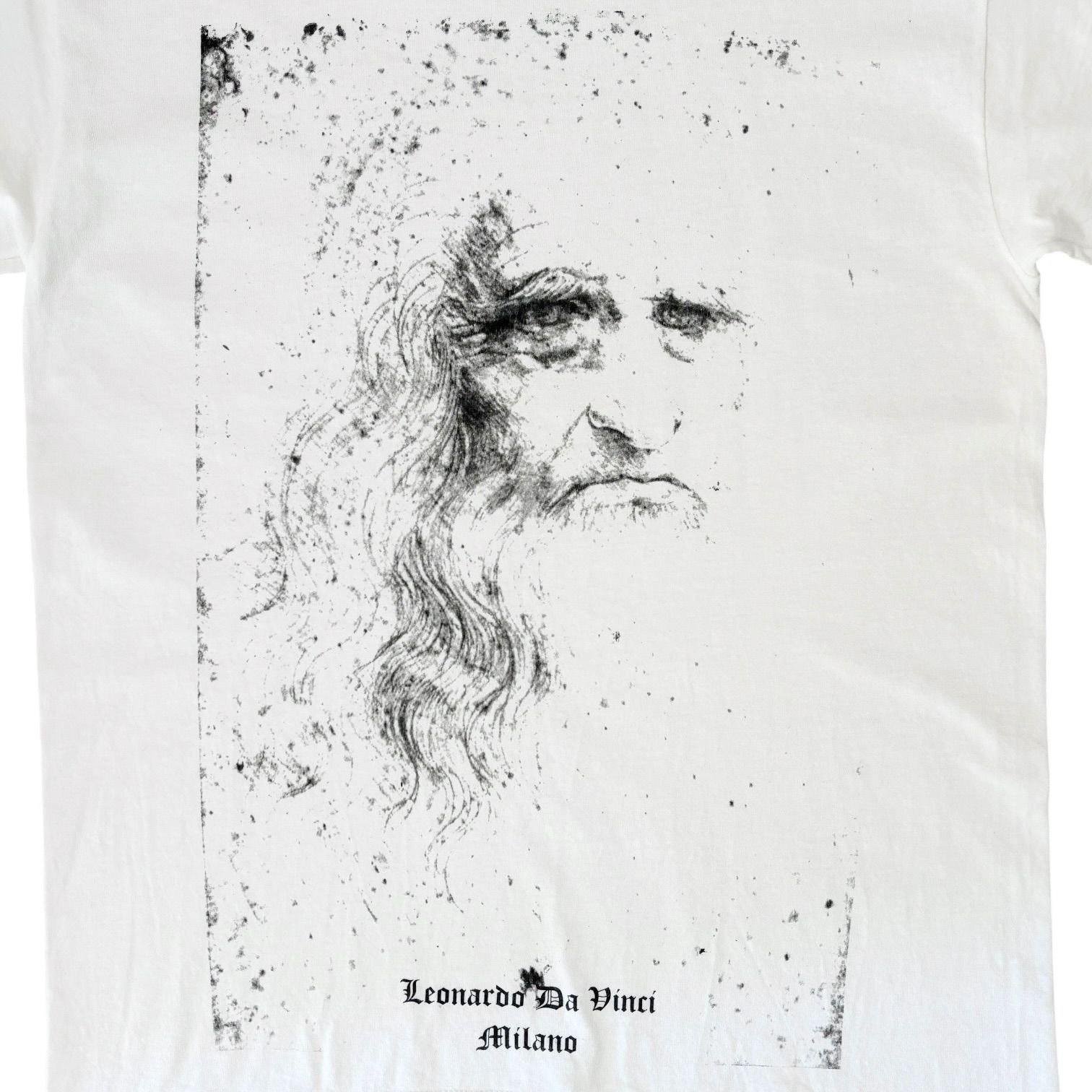 古着 00s Leonardo Da Vinci レオナルド ダ ヴィンチ アート Tシャツ 