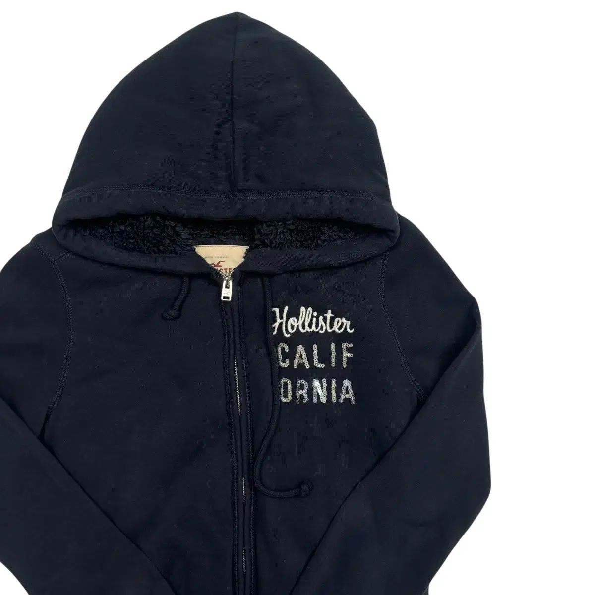 ホリスター y 2 k ヴィンテージ ネイビー ウルフフーディー M