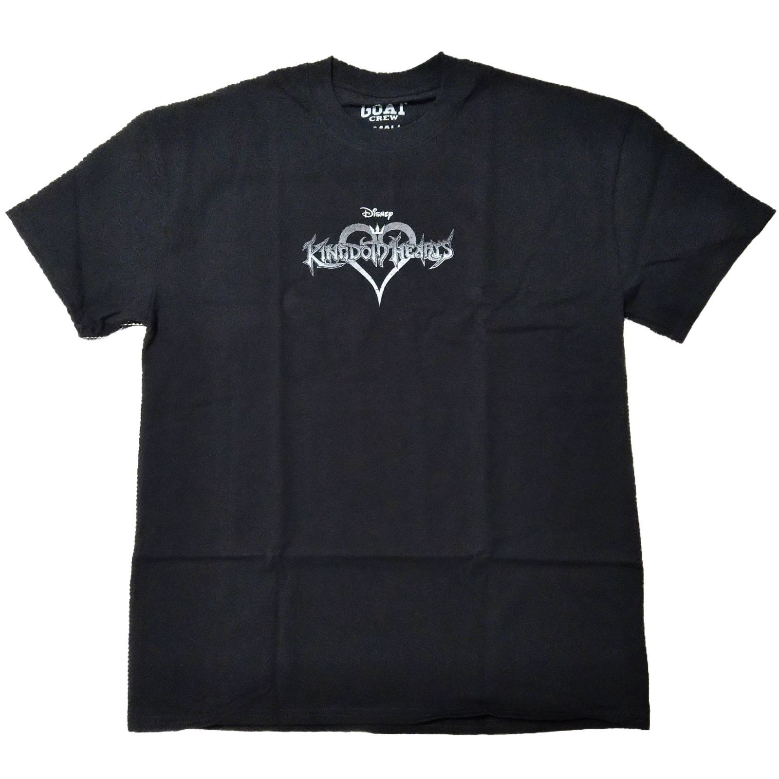 キングダムハーツ Tシャツ S 実寸XLくらい 黒 ソラ リク ディズニー *