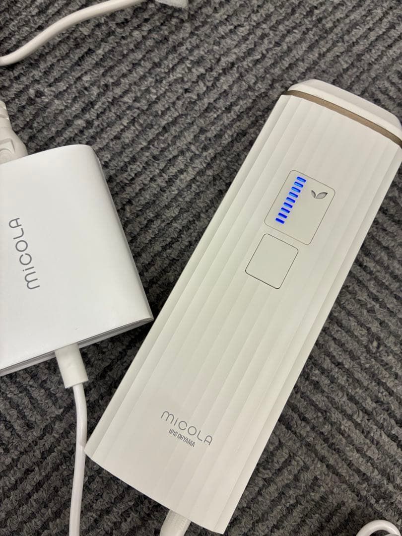 アイリスオーヤマ MiCOLA ミコラ 光脱毛器 男女兼用 動作確認済 美容器