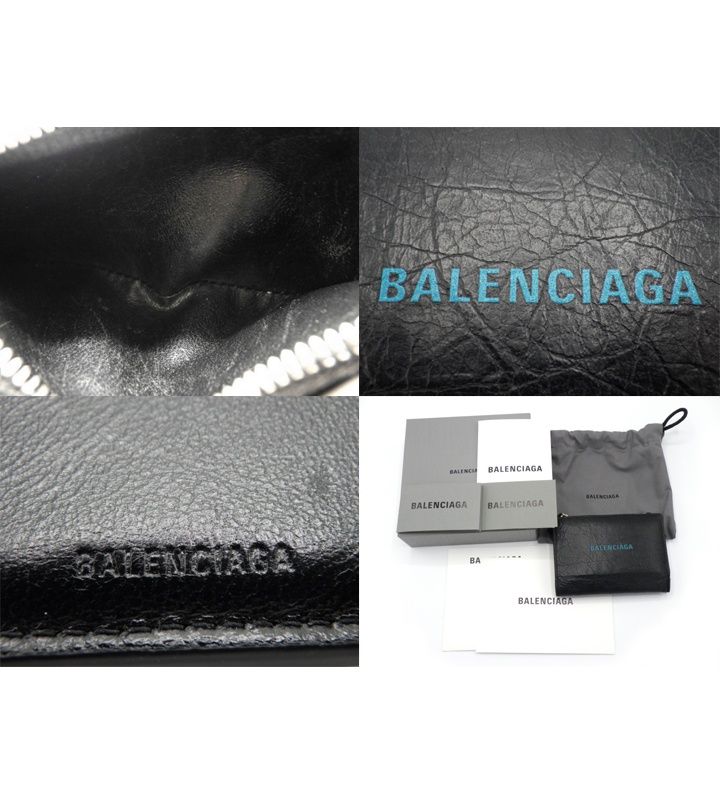 バレンシアガ BALENCIAGA 【 CASH SMALL WALLET 694166 】 キャッシュ