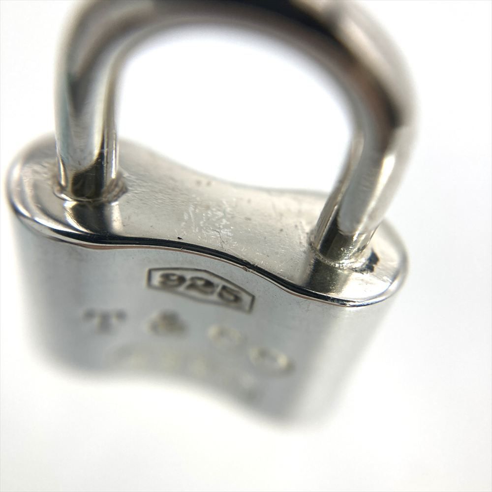 ティファニー Tiffany&Co. 1837 カデナロック 鍵 南京錠 ペンダント