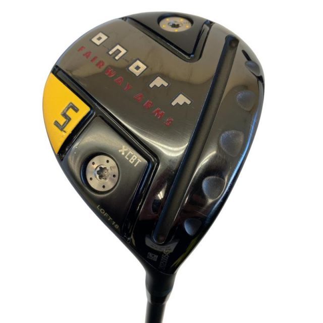 【中古ゴルフクラブ】【超美品】ダイワ(グローブライド) ONOFF フェアウェイ アームズ 黒(KURO) 2024 LABO SPEC TATAKI-60 CBT 5W【14日間返品OK】 中古】 ダイワ(グローブライド) ONOFF ARMS(2022) KURO 5W